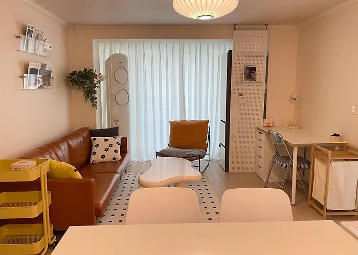 Appartement 마노아 문 Monoah Moon - Quiet 3br Near Itaewon Station